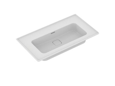 Lavoar Ideal Standard Strada II 84x46cm, fara orificiu baterie, alb