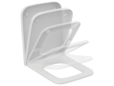 Capac wc Ideal Standard Blend Cube cu inchidere lenta