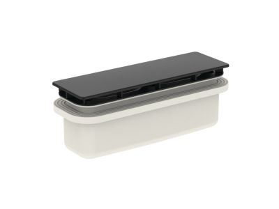 Sifon cadita de dus Ideal Standard Ultra Flat New, negru mat