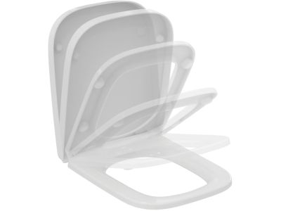 Capac WC Ideal Standard i.life A Square cu inchidere lenta