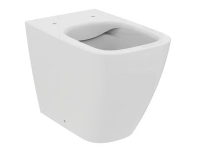 Vas wc Ideal Standard i.life B Square Rimless+, back-to-wall, alb