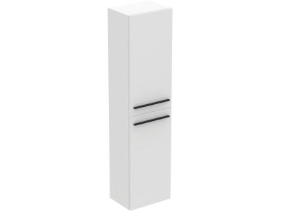 Dulap inalt suspendat Ideal Standard i.life A cu doua usi, 400x300x1600 mm, alb mat