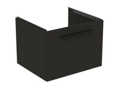 Dulap baza Ideal Standard i.Life B cu 1 sertar, 60x50.5x44cm, gri carbon mat