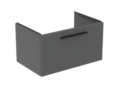 Dulap baza Ideal Standard i.Life B cu 1 sertar, 80x50.5x44cm, gri mat