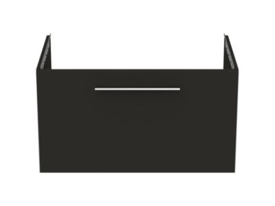 Dulap baza Ideal Standard i.Life B cu 1 sertar, 80x50.5x44cm, gri carbon mat