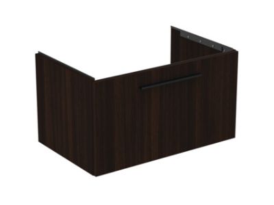Dulap baza Ideal Standard i.Life B cu 1 sertar, 80x50.5x44cm, stejar cafea