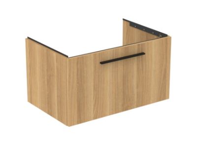 Dulap baza Ideal Standard i.Life B cu 1 sertar, 80x50.5x44cm, stejar natur