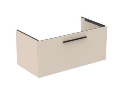 Dulap baza Ideal Standard i.Life B cu 1 sertar, 100x50.5x44cm, bej mat