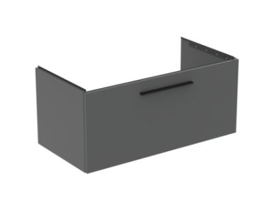 Dulap baza Ideal Standard i.Life B cu 1 sertar, 100x50.5x44cm, gri mat