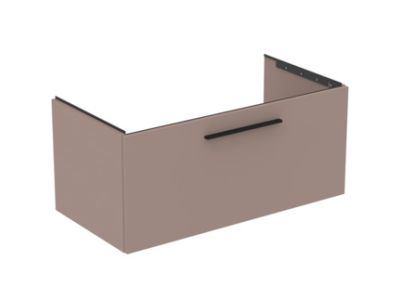 Dulap baza Ideal Standard i.Life B cu 1 sertar, 100x50.5x44cm, greige mat