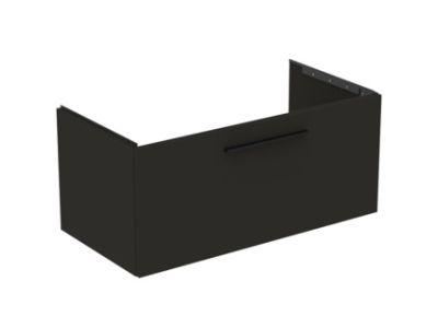 Dulap baza Ideal Standard i.Life B cu 1 sertar, 100x50.5x44cm, gri carbon mat