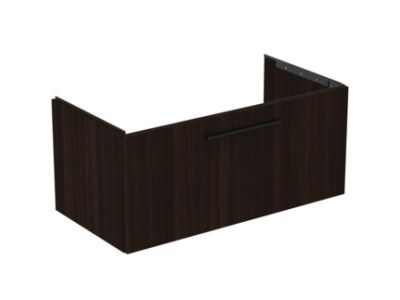 Dulap baza Ideal Standard i.Life B cu 1 sertar, 100x50.5x44cm, stejar cafea