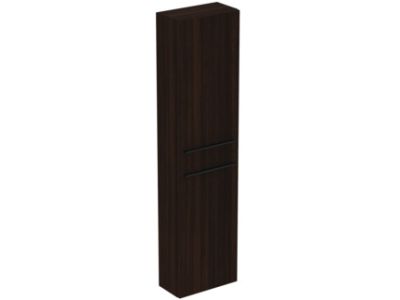 Dulap inalt suspendat Ideal Standard i.life S cu doua usi, 160x40x21cm, stejar cafeniu