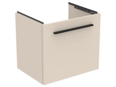 Dulap baza suspendat Ideal Standard i.life S cu un sertar, 50cm, bej nisipiu mat