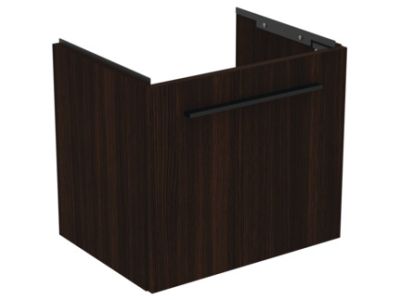Dulap baza suspendat Ideal Standard i.life S cu un sertar, 50cm, stejar cafeniu