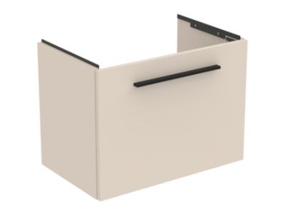 Dulap baza suspendat Ideal Standard i.life S cu un sertar, 60cm, bej nisipiu mat