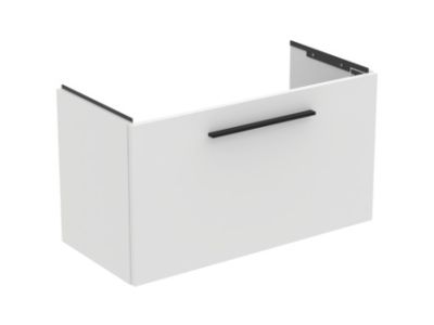 Dulap baza suspendat Ideal Standard i.life S cu un sertar, 80cm, alb mat