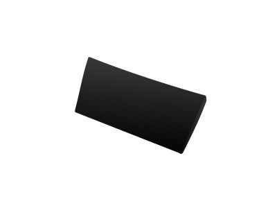 Tetiera neagra pentru cada Besco Comfy