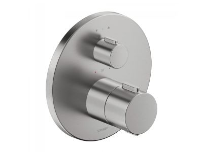 Baterie cada - dus termostatata Duravit Thermo montaj incastrat, necesita corp ingropat, inox periat