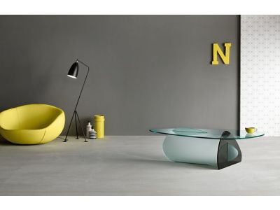 Masuta Tonelli Design Kat, design Karim Rashid, 88x63cm, h 36cm, sticla