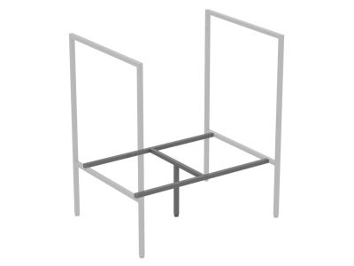 Rama de sustinere pentru lavoar Ideal Standard Adapto 60x46.5cm, necesita cadru picior