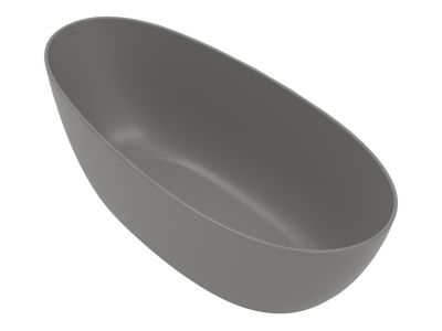 Cada ovala freestanding Villeroy & Boch Antao 170x75cm, fara preaplin, Grey