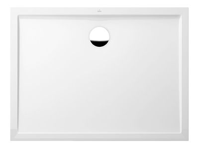 Cadita de dus rectangulara Villeroy & Boch Futurion Flat 120x90cm, alb