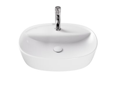 Lavoar Besco Anes Cera-Line 50x38cm, montare pe blat, alb