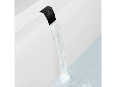 Sistem de umplere prin preaplin Villeroy & Boch Squaro, negru mat