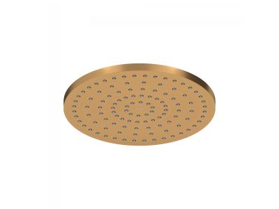 Palarie de dus Duravit Shower 250 MinusFlow, bronz periat