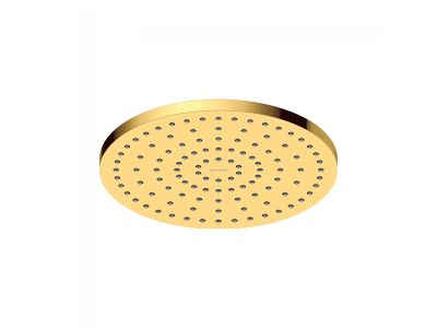 Palarie de dus Duravit Shower 250 MinusFlow, auriu lucios