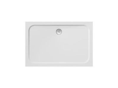 Cadita de dus Ravak Cool Gigant Pro Chrome 120x90cm, alb