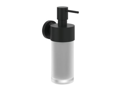 Dozator sapun cu suport de perete Villeroy & Boch Elements Tender negru mat