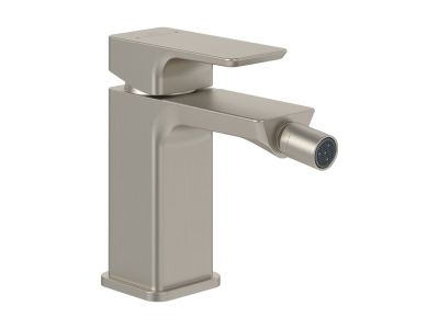 Baterie bideu Villeroy & Boch Subway 3.0, ventil pop-up, nichel periat