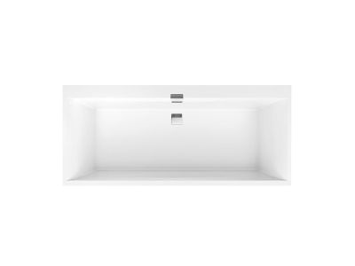 Cada rectangulara incastrabila Villeroy & Boch Squaro Edge 12 170x75cm, compozit, alb mat
