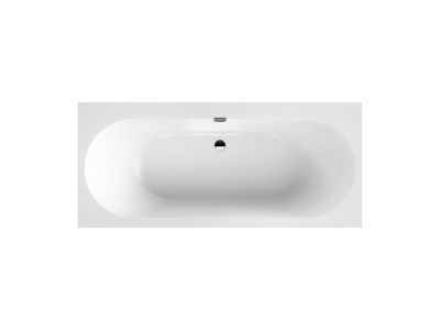 Cada rectangulara incastrabila Villeroy & Boch Oberon 2.0 Duo 180x80cm, compozit, alb mat
