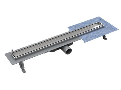 Pachet rigola de dus Besco Virgo Basic cu capac inox 70cm