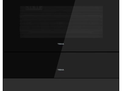 Panou frontal pentru aparat de vidat Teka KIT VS 1520 GS LB Black - Infinity Glass
