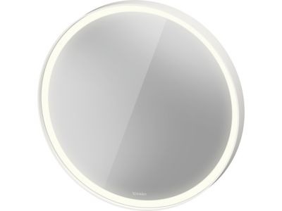 Oglinda Duravit Vitrium d 70cm, iluminare LED cu senzor, IP44, alb mat