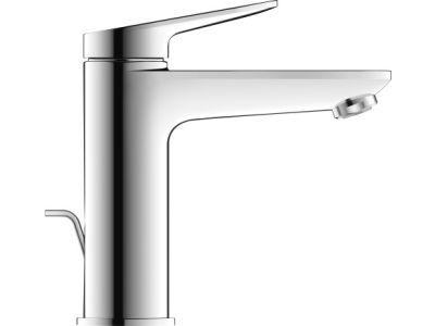 Baterie lavoar Duravit Wave M, ventil pop-up, crom