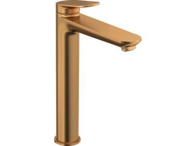 Baterie lavoar Duravit Wave XL pentru lavoare tip bol, fara ventil, bronz periat