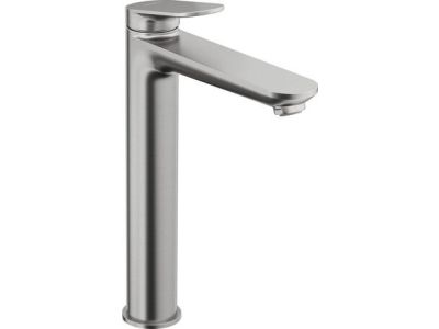 Baterie lavoar Duravit Wave XL pentru lavoare tip bol, fara ventil, inox periat