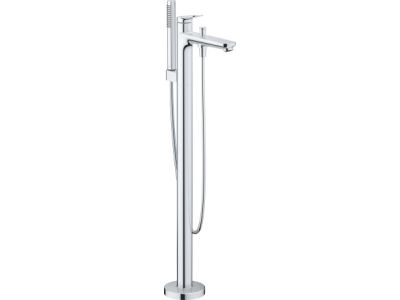 Baterie cada cu montaj pe pardoseala Duravit Wave, necesita corp ingropat, crom