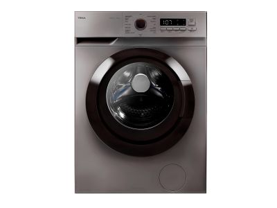 Masina de spalat rufe Teka WMK 40740 DSS, 7kg, 1400rpm, motor Inverter, 60cm, Dark Inox