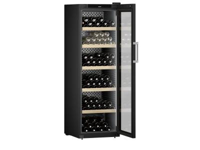 Vitrina de vinuri Liebherr Wine WPbli 5231, 229 sticle, clasa F, SDB Integrat, Negru
