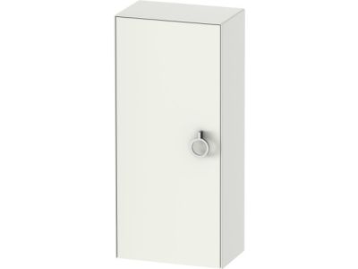 Dulap suspendat Duravit White Tulip cu o usa, 80x40x24cm, alb satinat mat lacuit