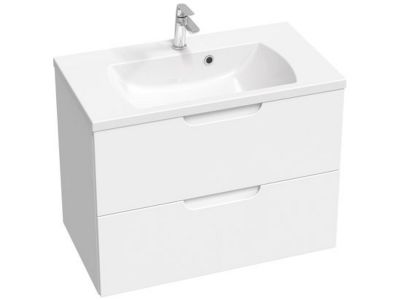 Dulap baza pentru lavoar Ravak SD Classic II 800 cu 2 sertare, 80cm, alb