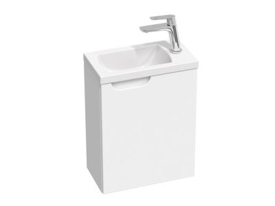 Dulap baza pentru lavoar Ravak SD Classic II 400 R, orientare dreapta, 40x22x50cm, alb