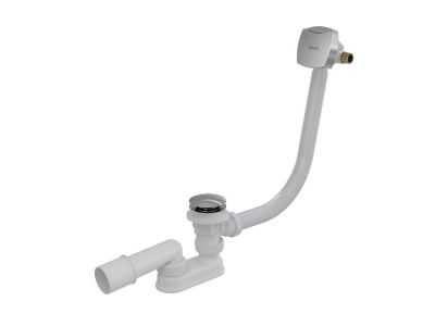 Sifon pentru cada Ravak 800 C-C S/R click-clack cu umplere prin preaplin, crom