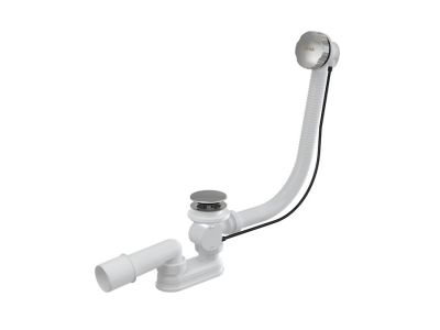 Sifon pentru cada Ravak 570 C S/R cu actionare prin preaplin, 57cm, crom